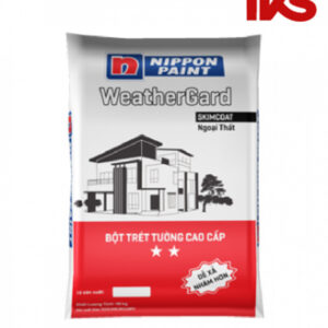 Bột trét tường Nippon WeatherGard Skimcoat