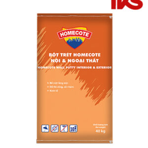 Bột trét tường Toa HomeCote Wall Putty nội và ngoại thất