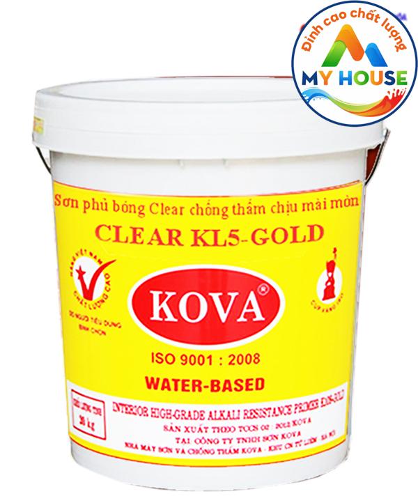 kova-kl5 Dầu bóng Clear chống thấm Kova KL5