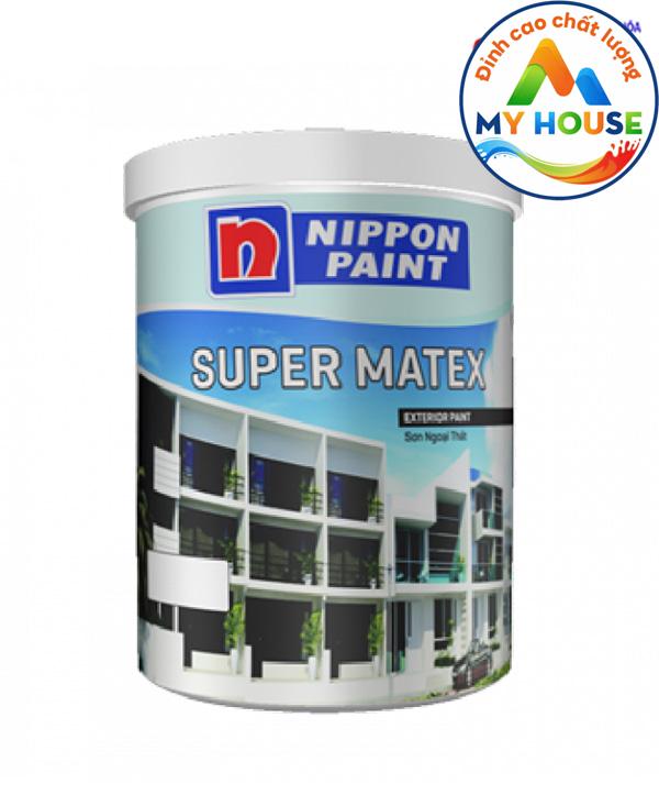 nippon-ngoai-that-min Sơn Nippon Super Matex ngoại thất mịn