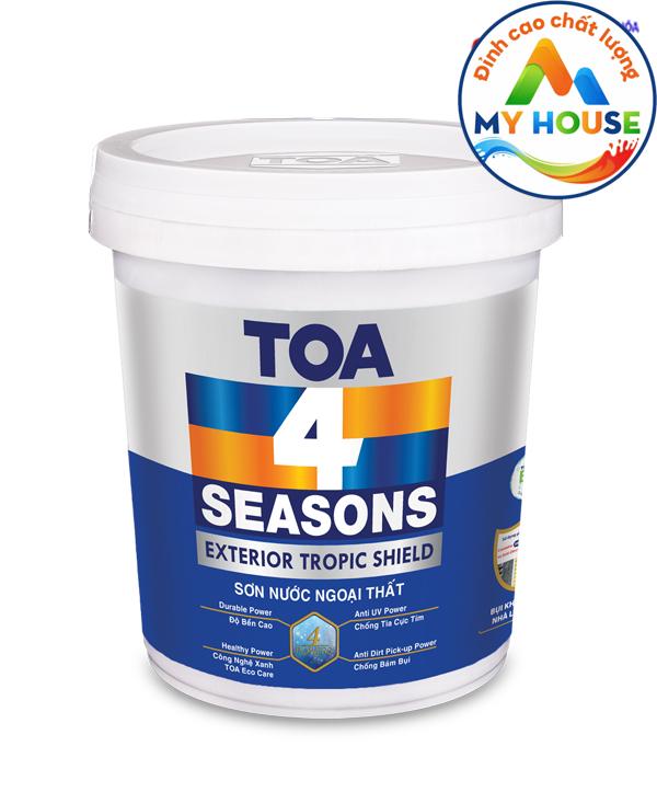 tropic-toa-ngoai-that Sơn TOA 4 Seasons Tropic Shield ngoại thất
